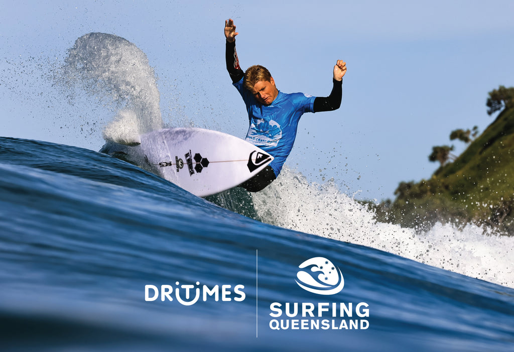 Dritimes x Surfing Queensland "The official towel for Surfing Queensland"